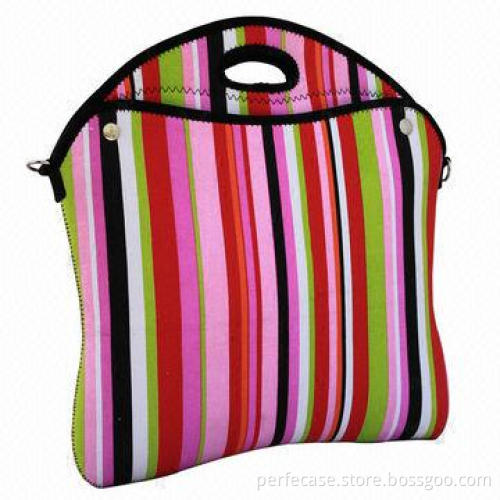 Neoprene Laptop Bag with Carrying Handles, Extra Pockets for Accessories
